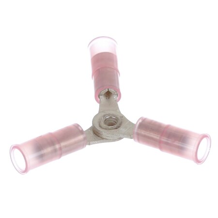 Molex Wire Terminal, 18 AWG, 600 V, Nylon Insulated, Red 192040009